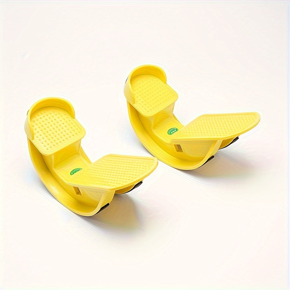 1pc Stretching Wheel - Leg Trainer with Manual Resistance, Non-Electric, Plastic Material, Professional Equipment for Home Fitness \u002F Physical, Suitable for All Users