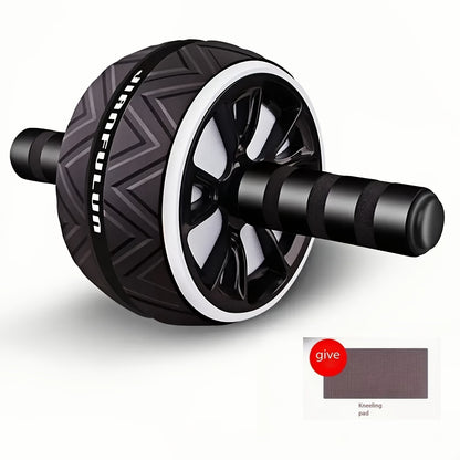 1pc Portable Abdominal Exercise Wheel - Durable PP Material, Ergonomic Grip, Textured Roller Surface for Core Strength, Abdominal & Chest Muscle Training