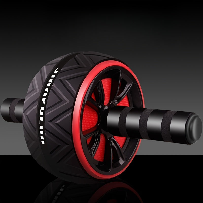 1pc Portable Abdominal Exercise Wheel - Durable PP Material, Ergonomic Grip, Textured Roller Surface for Core Strength, Abdominal & Chest Muscle Training