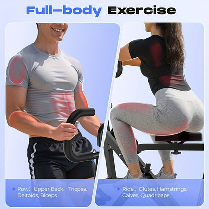Super Simple Squat Machine Foldable Adjustable Resistance Super Simple Squat Machine for Women - Home Gym, Rodeo Core Exercise Machine, 330LBS Weight Capacity, Ride & Rowing Machine for Ab, Back And Leg, Track Orders Recently Purchased