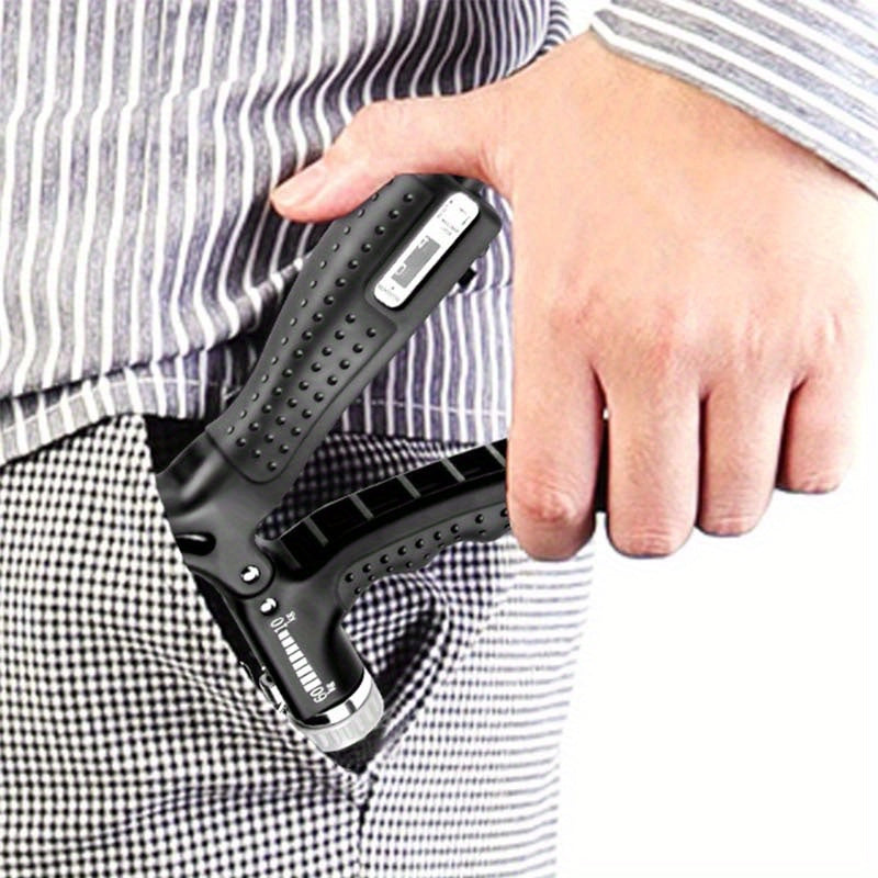 Adjustable Hand Grip Strengthener with Counter - 10-60Kg\u002F22-132lb Resistance Range, Professional Forearm Exerciser, Lightweight Home Fitness Equipment for Wrist, Arm, and Finger Training
