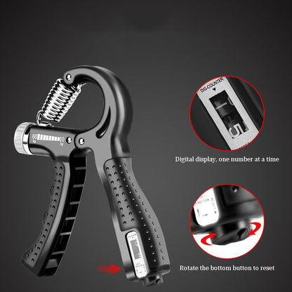 Adjustable Hand Grip Strengthener with Counter - 10-60Kg\u002F22-132lb Resistance Range, Professional Forearm Exerciser, Lightweight Home Fitness Equipment for Wrist, Arm, and Finger Training