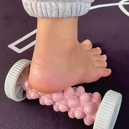 Foot Massager Multi-Color Plantar Fascia Roller Foot Massager | for Muscle Relaxation, Pilates, Yoga, Archery, Fitness Exercise, Flat Feet Relief | Ideal Gift for Valentine's, Women's, Men's, Mother's, Father's, Teachers' Day