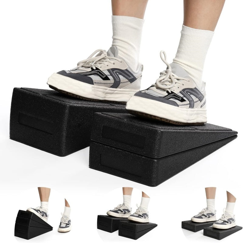 Calf Stretcher Slant Board - Ankle Stretching Squat Slant Board, Calf Stretch Board | Multifunctional Yoga Wedge Ankle Stretcher, Yoga Fitness Foot Pads Incline Board for Exercise,3 Adjustable Angles Incline Board for Squat Wedge