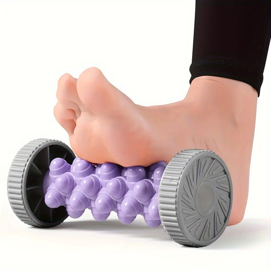 Foot Massager Multi-Color Plantar Fascia Roller Foot Massager | for Muscle Relaxation, Pilates, Yoga, Archery, Fitness Exercise, Flat Feet Relief | Ideal Gift for Valentine's, Women's, Men's, Mother's, Father's, Teachers' Day