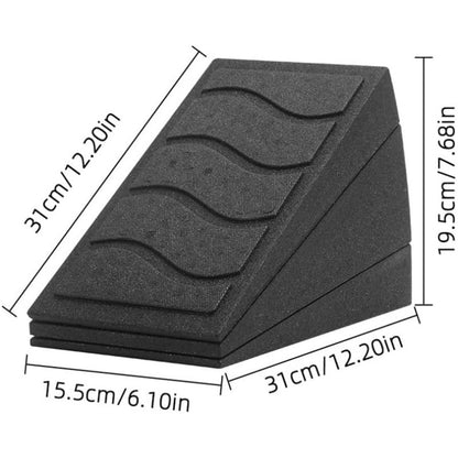 Calf Stretcher Slant Board - Ankle Stretching Squat Slant Board, Calf Stretch Board | Multifunctional Yoga Wedge Ankle Stretcher, Yoga Fitness Foot Pads Incline Board for Exercise,3 Adjustable Angles Incline Board for Squat Wedge