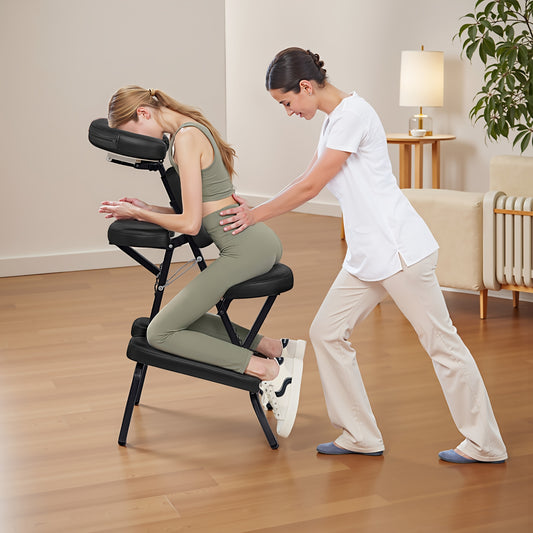Portable Foldable Massage Chair with 4