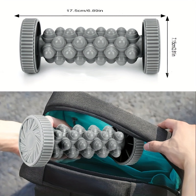 Foot Massager Multi-Color Plantar Fascia Roller Foot Massager | for Muscle Relaxation, Pilates, Yoga, Archery, Fitness Exercise, Flat Feet Relief | Ideal Gift for Valentine's, Women's, Men's, Mother's, Father's, Teachers' Day