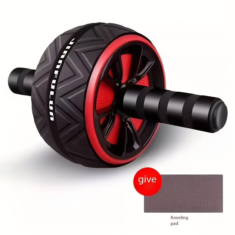 1pc Portable Abdominal Exercise Wheel - Durable PP Material, Ergonomic Grip, Textured Roller Surface for Core Strength, Abdominal & Chest Muscle Training