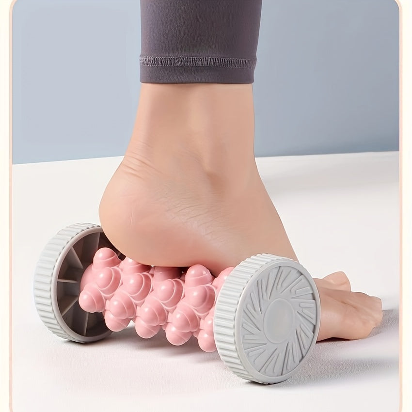 Foot Massager Multi-Color Plantar Fascia Roller Foot Massager | for Muscle Relaxation, Pilates, Yoga, Archery, Fitness Exercise, Flat Feet Relief | Ideal Gift for Valentine's, Women's, Men's, Mother's, Father's, Teachers' Day