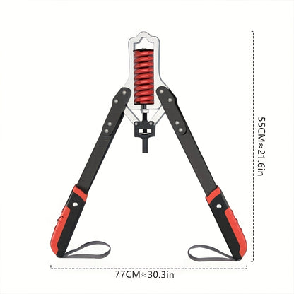 Arm And Chest Muscle Trainer Peak Condition, Versatile Arm & Chest Muscle Trainer - Adjustable Resistance, Multi-Function Fitness Bar for Men