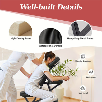 Portable Foldable Massage Chair with 4