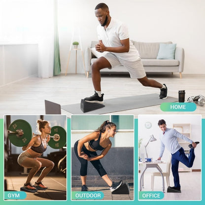 Calf Stretcher Slant Board - Ankle Stretching Squat Slant Board, Calf Stretch Board | Multifunctional Yoga Wedge Ankle Stretcher, Yoga Fitness Foot Pads Incline Board for Exercise,3 Adjustable Angles Incline Board for Squat Wedge