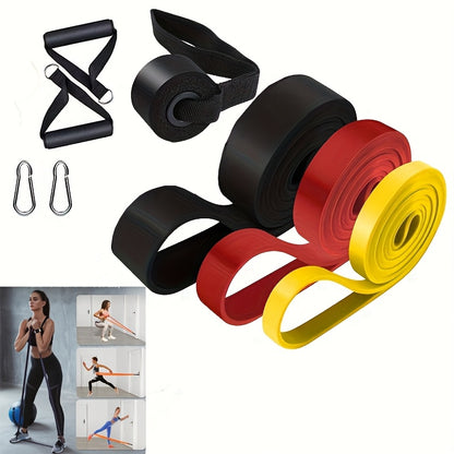 Resistance Band 82 Inches Long Resistance Band | 5-230 lbs, Pull-Up Assist Band, Fitness Band, Exercise Band, Full Body Stretching Leg Strap, Shaping and Toning, Muscle Training, Fit for Men and Women