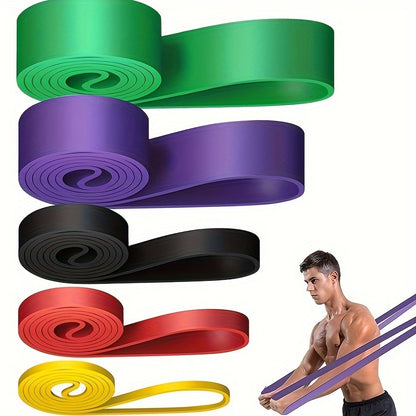 Resistance Band 82 Inches Long Resistance Band | 5-230 lbs, Pull-Up Assist Band, Fitness Band, Exercise Band, Full Body Stretching Leg Strap, Shaping and Toning, Muscle Training, Fit for Men and Women