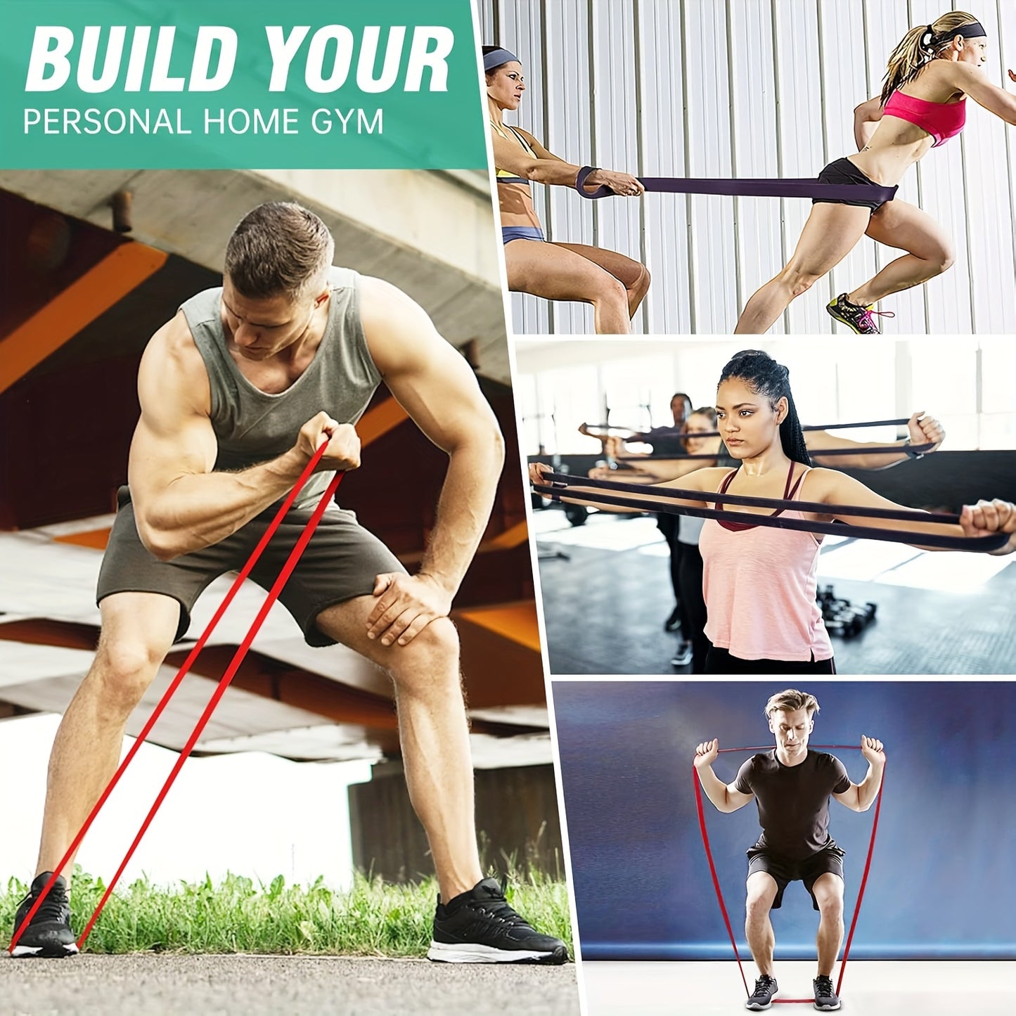 Resistance Band 82 Inches Long Resistance Band | 5-230 lbs, Pull-Up Assist Band, Fitness Band, Exercise Band, Full Body Stretching Leg Strap, Shaping and Toning, Muscle Training, Fit for Men and Women