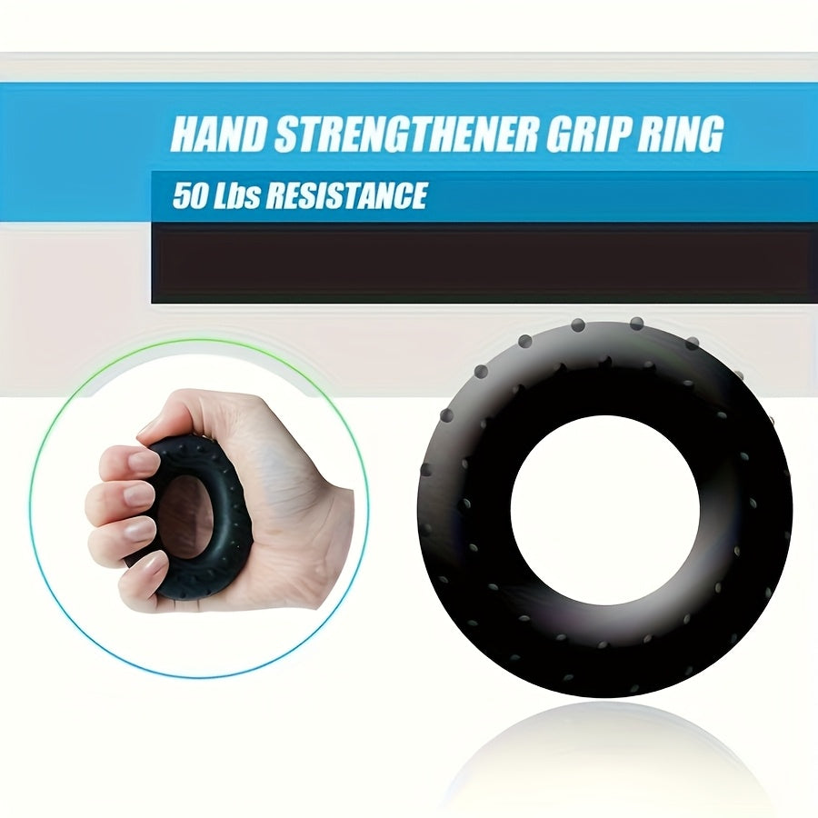 Seven-Piece Grip Strength Trainer Set for Finger and Arm Muscle Training