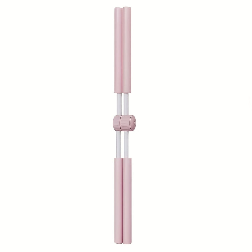 Yoga Body Stick Back Stretching Rod - Body Shaping Rod with Rotating Buckle, Stainless Steel and Foam Material, Posture Corrector for Adults and Teens, Posture Correction, Fitness Enhancer