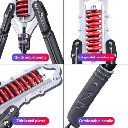 Arm And Chest Muscle Trainer Peak Condition, Versatile Arm & Chest Muscle Trainer - Adjustable Resistance, Multi-Function Fitness Bar for Men