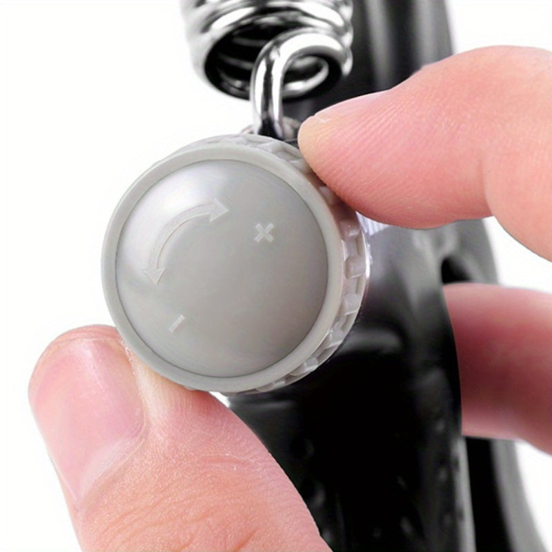 Adjustable Hand Grip Strengthener with Counter - 10-60Kg\u002F22-132lb Resistance Range, Professional Forearm Exerciser, Lightweight Home Fitness Equipment for Wrist, Arm, and Finger Training